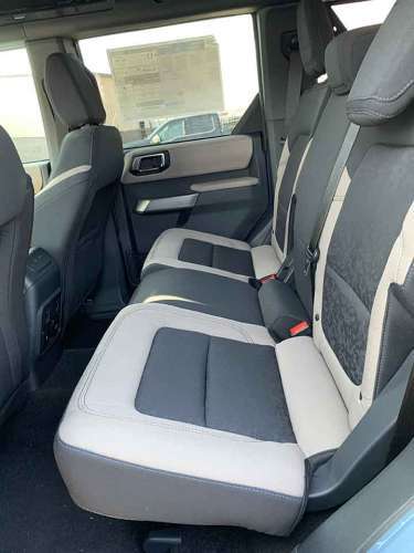 2021 Ford Bronco interior