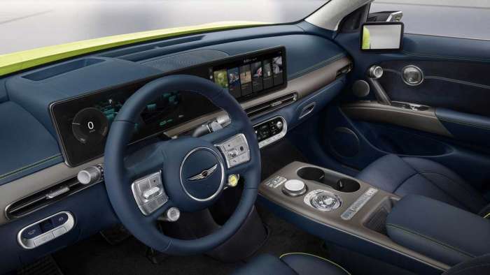 Genesis GV60 Electric Vehicle interior