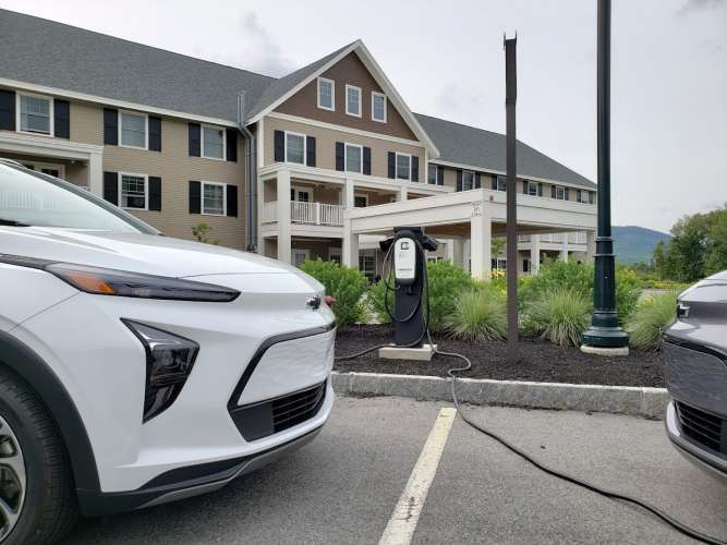 Glen House EV charger image by John Goreham