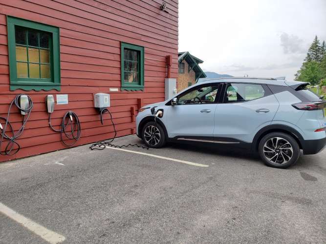 Glen House EV charger image by John Goreham