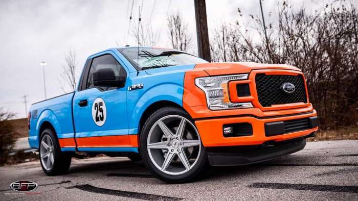 Gulf Livery Ford Performance special F-150 pickupg truck
