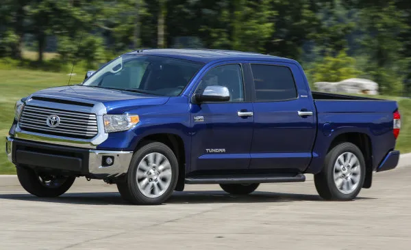 The side of the 2014 Toyota Tundra Limited CrewMax