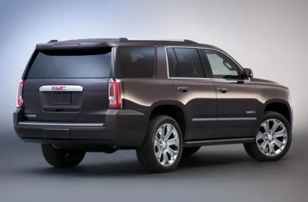 The 2015 Yukon Denali rear