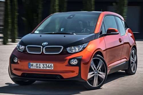The Front End of the BMW i3