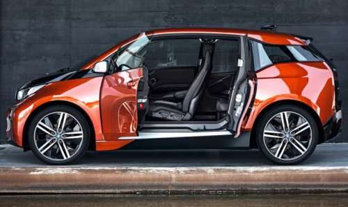 The Side View of the BMW i3