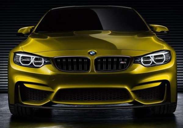 The front end of the BMW M4 Concept