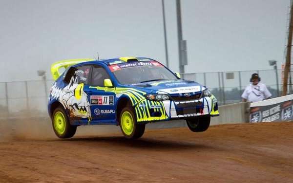 Sverre Isachsen at the Charlotte GRC race