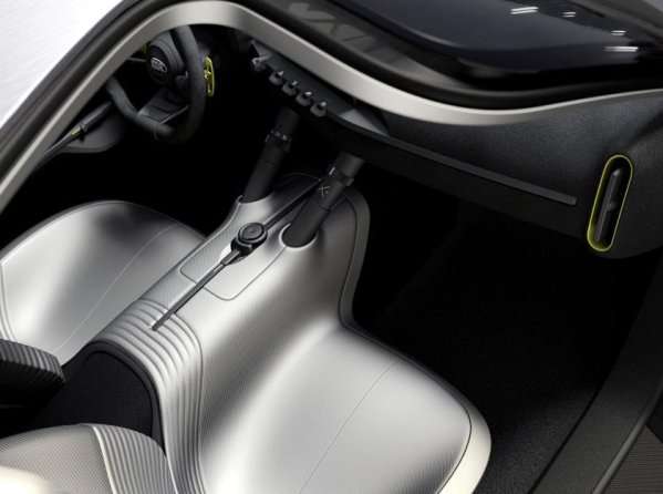 An interior teaser of the Kia B-Segment concept