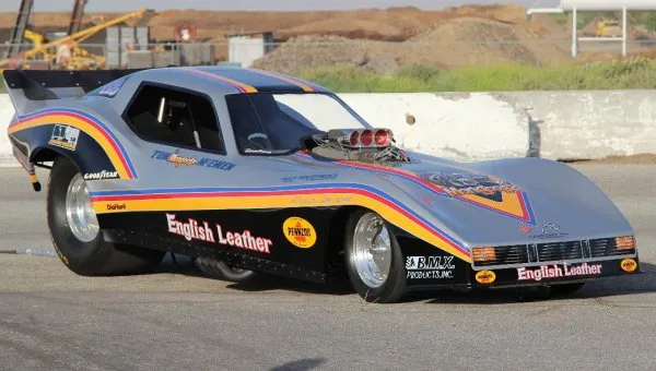 Tom Mongoose McEwen's English Leather Corvette Funny Car