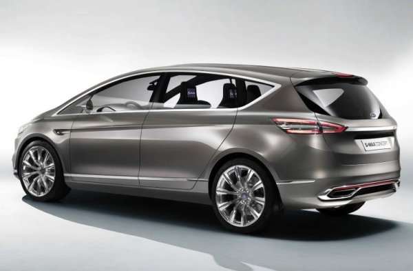 The back end of the Ford S-Max Concept