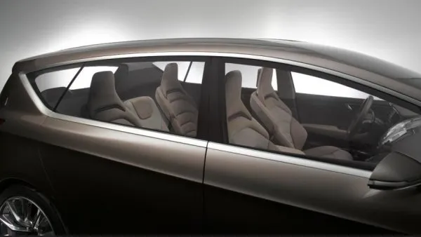 The greenhouse of the Ford S-Max Concept