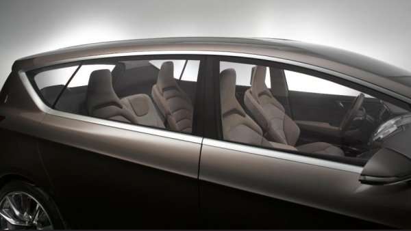 The greenhouse of the Ford S-Max Concept