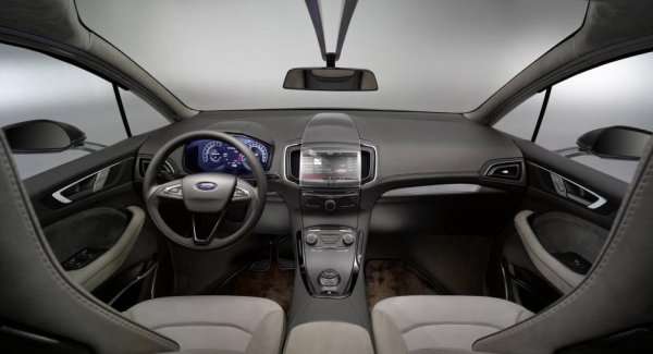 The interior of the Ford S-Max Concept