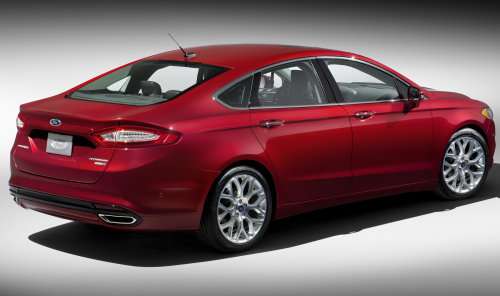 Ford Fusion 2013 rear side