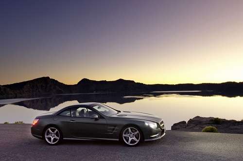 2013 Mercedes Benz SL Roof Side view