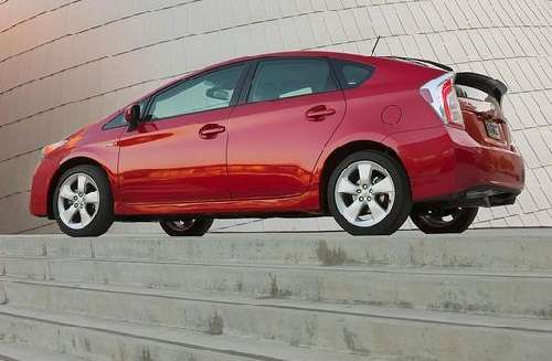 Toyota Prius 2012 rear side view