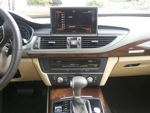 2012 Audi A7 Front Interior