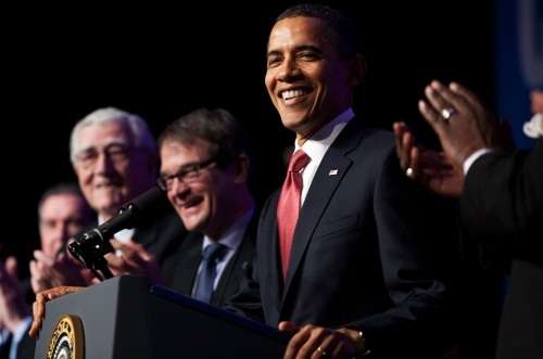 President Barack Obama at United Auto Workers Conference