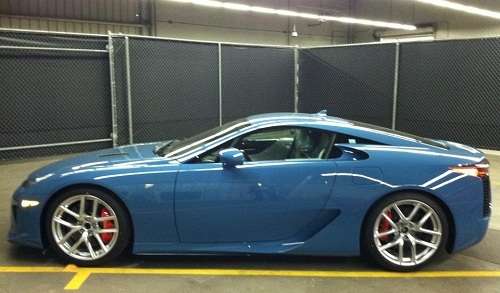 Slate Blue LFA Lexus