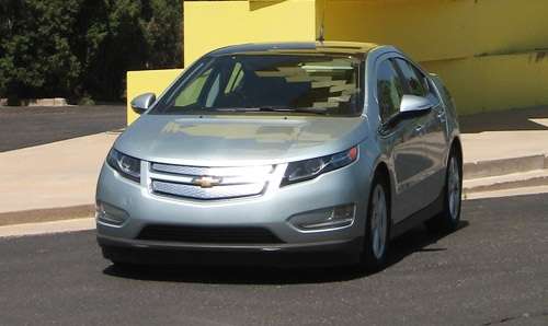 THe 2012 Chevrolet Volt. Photo by Don Bain