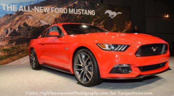 2015 Ford Mustang front view