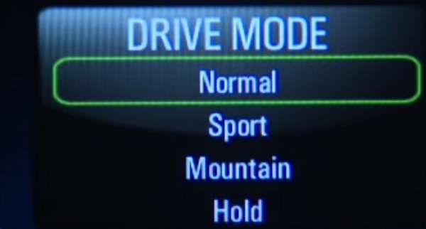 How to use chevy volt drive modes
