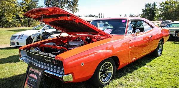 Old Classic Muscle Car