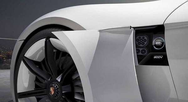 Porsche Mission E electric car concept