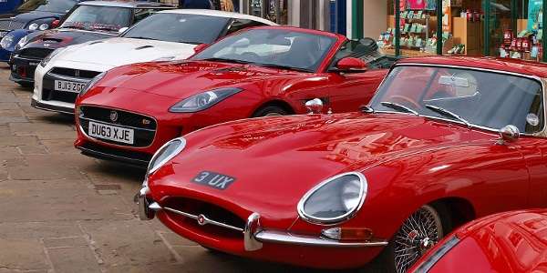Jaguar at Shrewsbury Motor Show