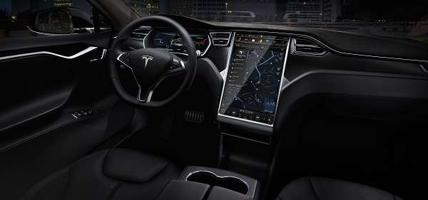 Tesla Model S Interiror and Web App