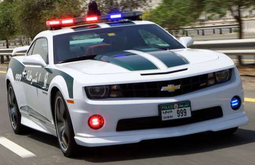 Dubai police force 2013 Chevrolet Camaro SS