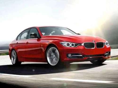 The 2012 BMW 3 Series front end