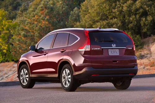 The rear end of the 2012 Honda CR-V EX-L