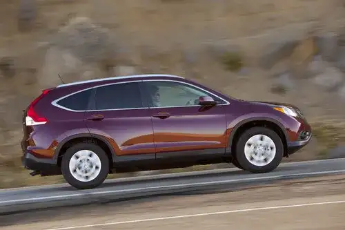 The side profile 2012 Honda CR-V EX-L