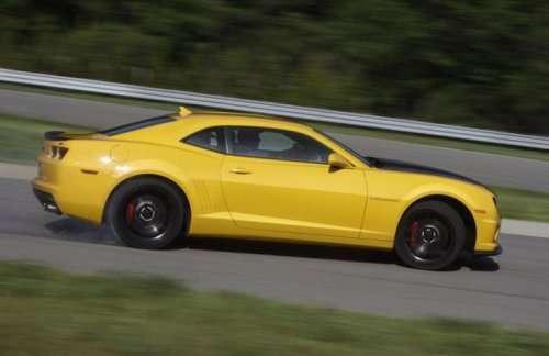 The 2013 Chevrolet Camaro 1LE in action