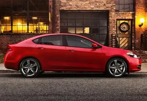 A side profile of the new 2013 Dodge Dart R/T