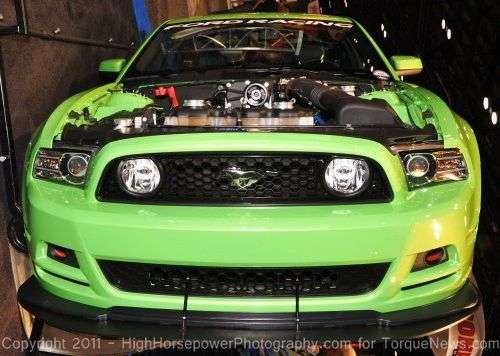 gotta have it green debuts on the 2013 ford mustang gt at pri torque news 2013 ford mustang gt at pri