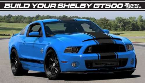 The 2013 Ford Shelby GT500 Super Snake Coupe