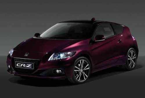 The 2013 Honda CR-Z with a new front end