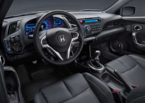 The interior of the 2013 Honda CR-Z
