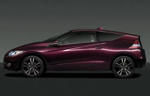 The side profile of the 2013 Honda CR-Z