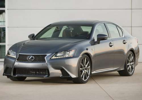 The front of the 2013 Lexus GS350 F Sport
