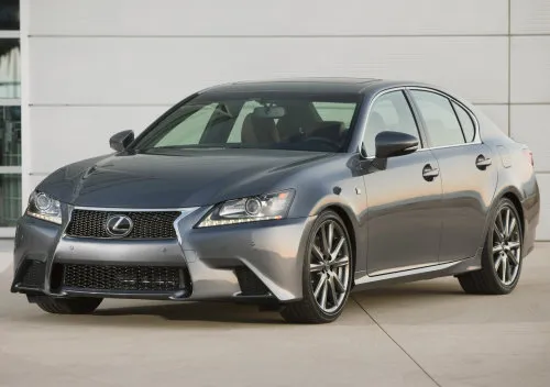 The front of the 2013 Lexus GS350 F Sport