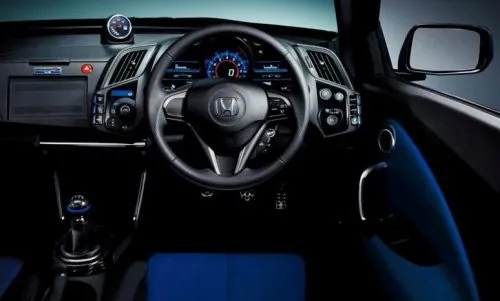 The dash of the 2013 Honda CR-Z Hybrid Mugen RZ 