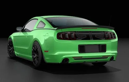 The 2013 Ford Mustang RTR Spec 3 rear end
