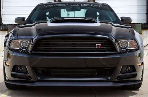 The 2013 Roush RS Mustang from the front