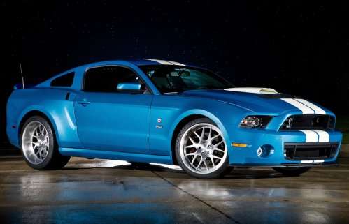 The unique 2013 Ford Mustang Shelby GT500 Cobra Tribute Car