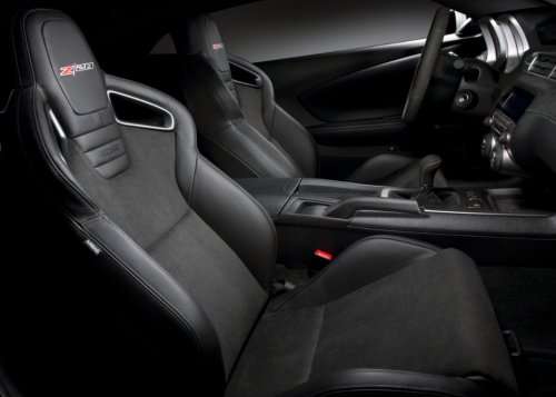 The interior of the new 2014 Chevrolet Camaro Z/28