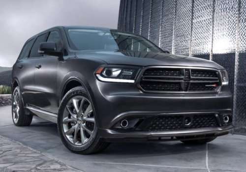 The front end of the 2014 Dodge Durango R/T