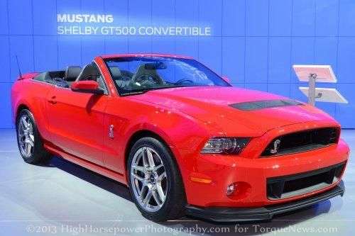 The 2014 Ford Shelby GT500 Convertible